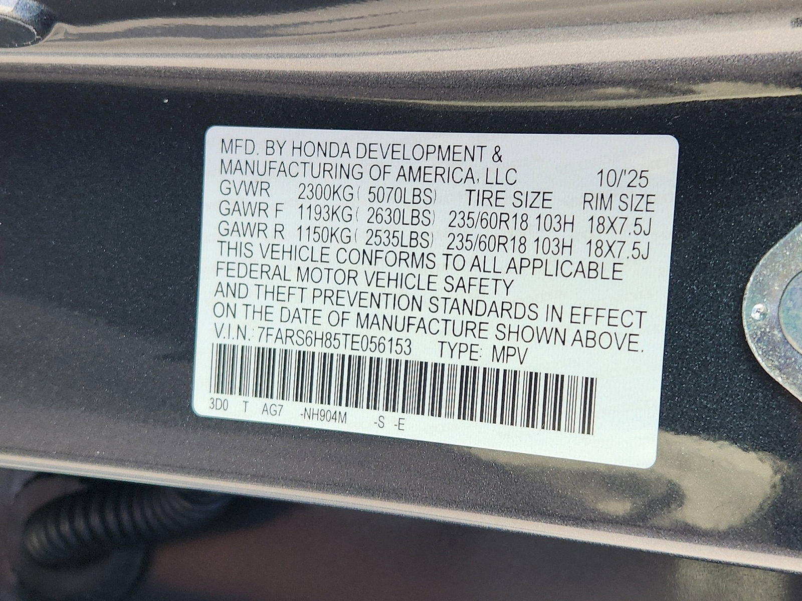 New 2026 Honda CR-V Sport-L image 17