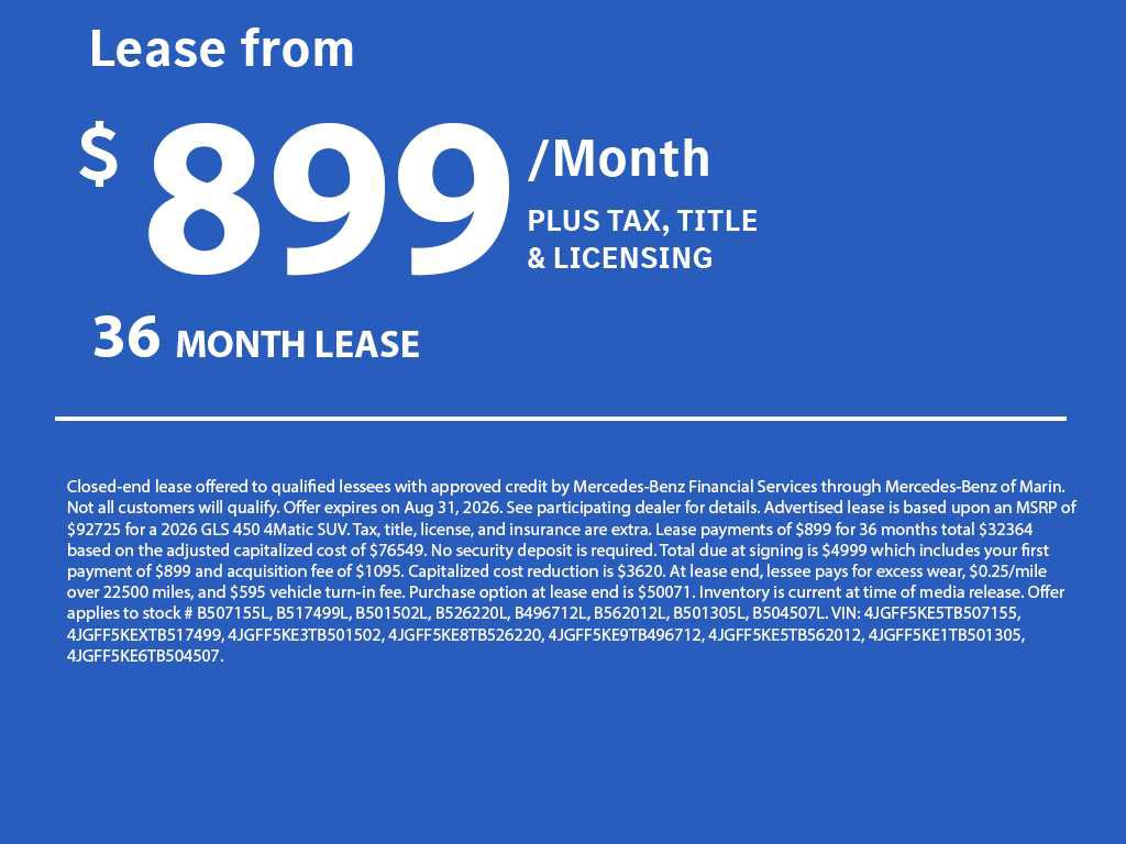 Used 2026 Mercedes-Benz GLS 450 4MATIC image 3