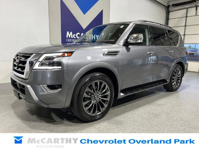 Used 2023 Nissan Armada Platinum w/ Captain's Chairs Package AWD/4WD image 9