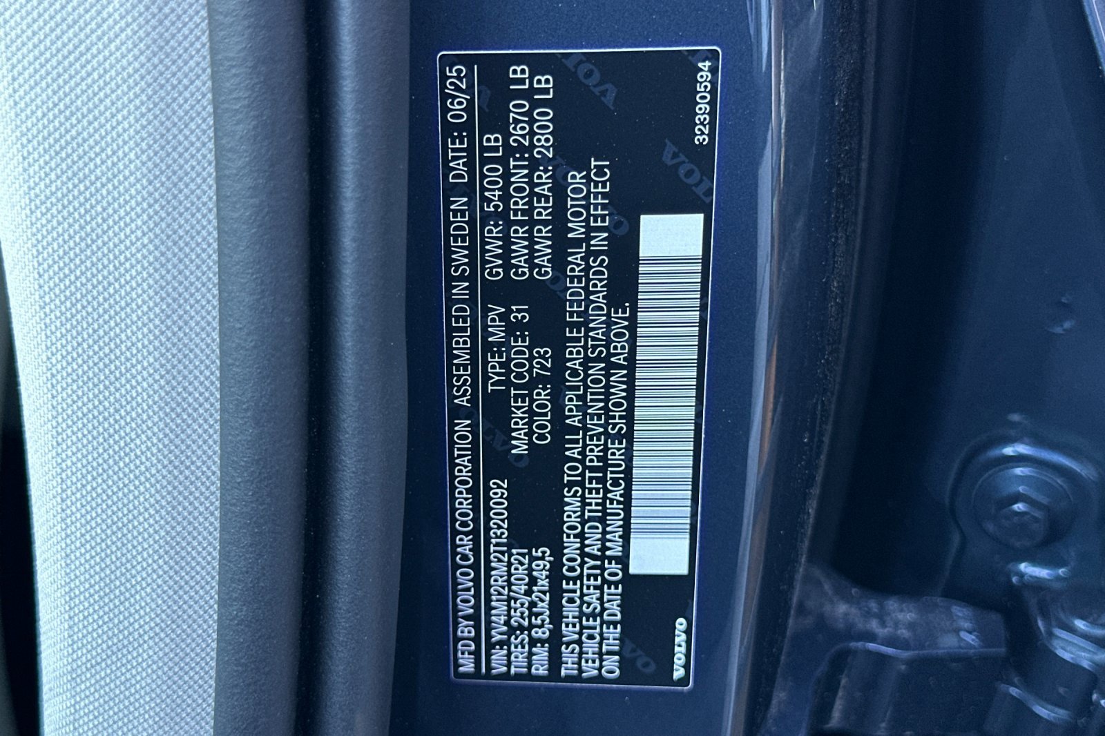 New 2026 Volvo XC60 B5 Ultra w/ Protection Package Premier image 35