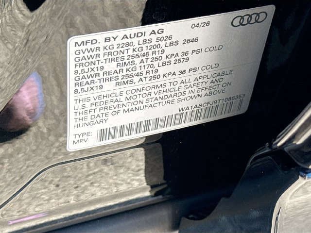 New 2026 Audi Q3 quattro 2.0T AWD/4WD image 43