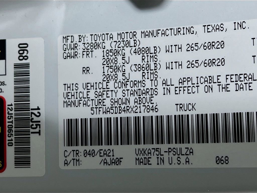 Certified 2024 Toyota Tundra Limited w/ TRD Off-Road Package image 28