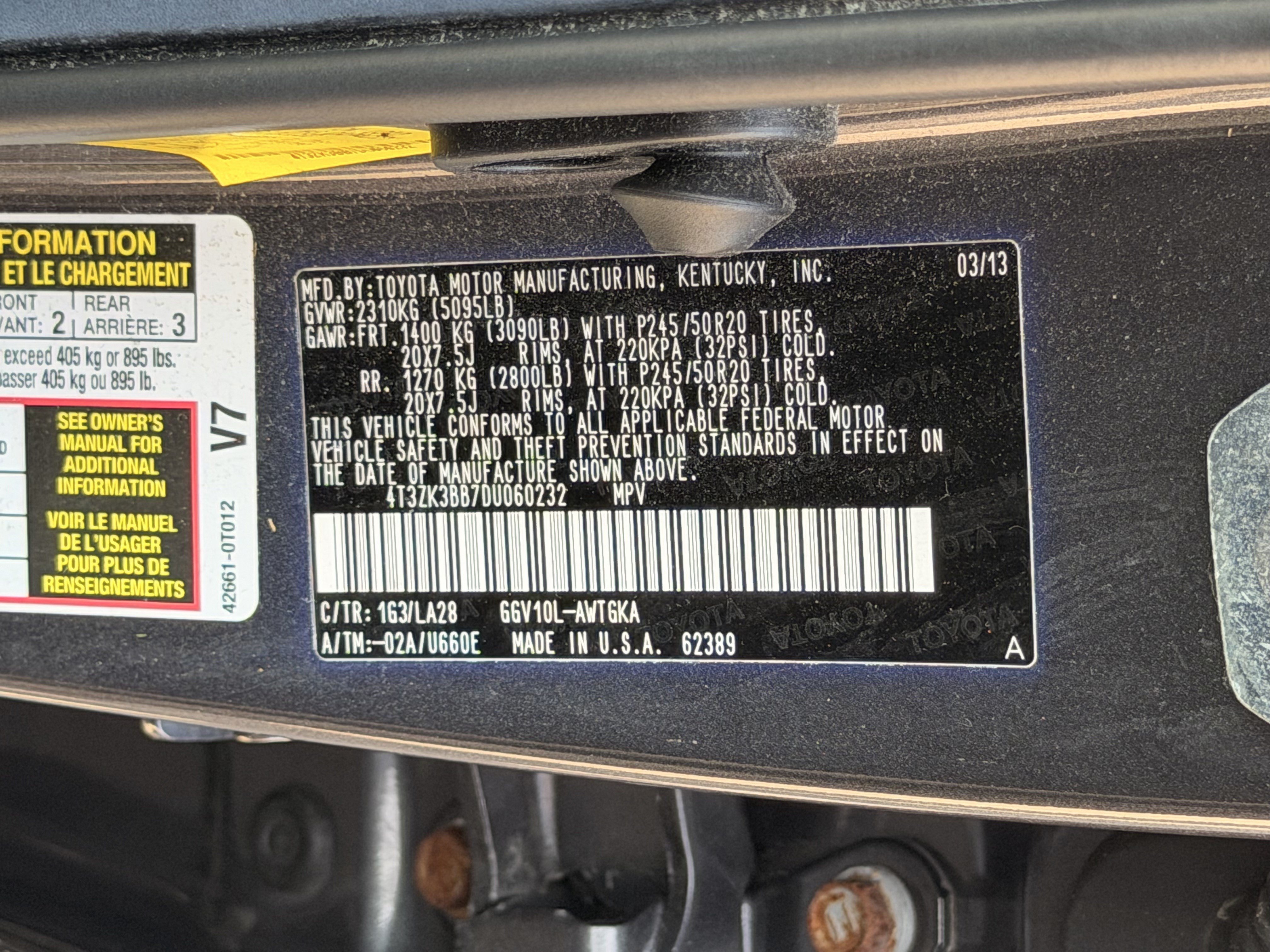 Used 2013 Toyota Venza XLE FWD image 29