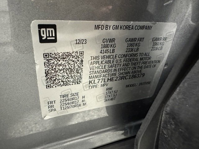 Used 2024 Chevrolet Trax LT w/ Sunroof Package image 27