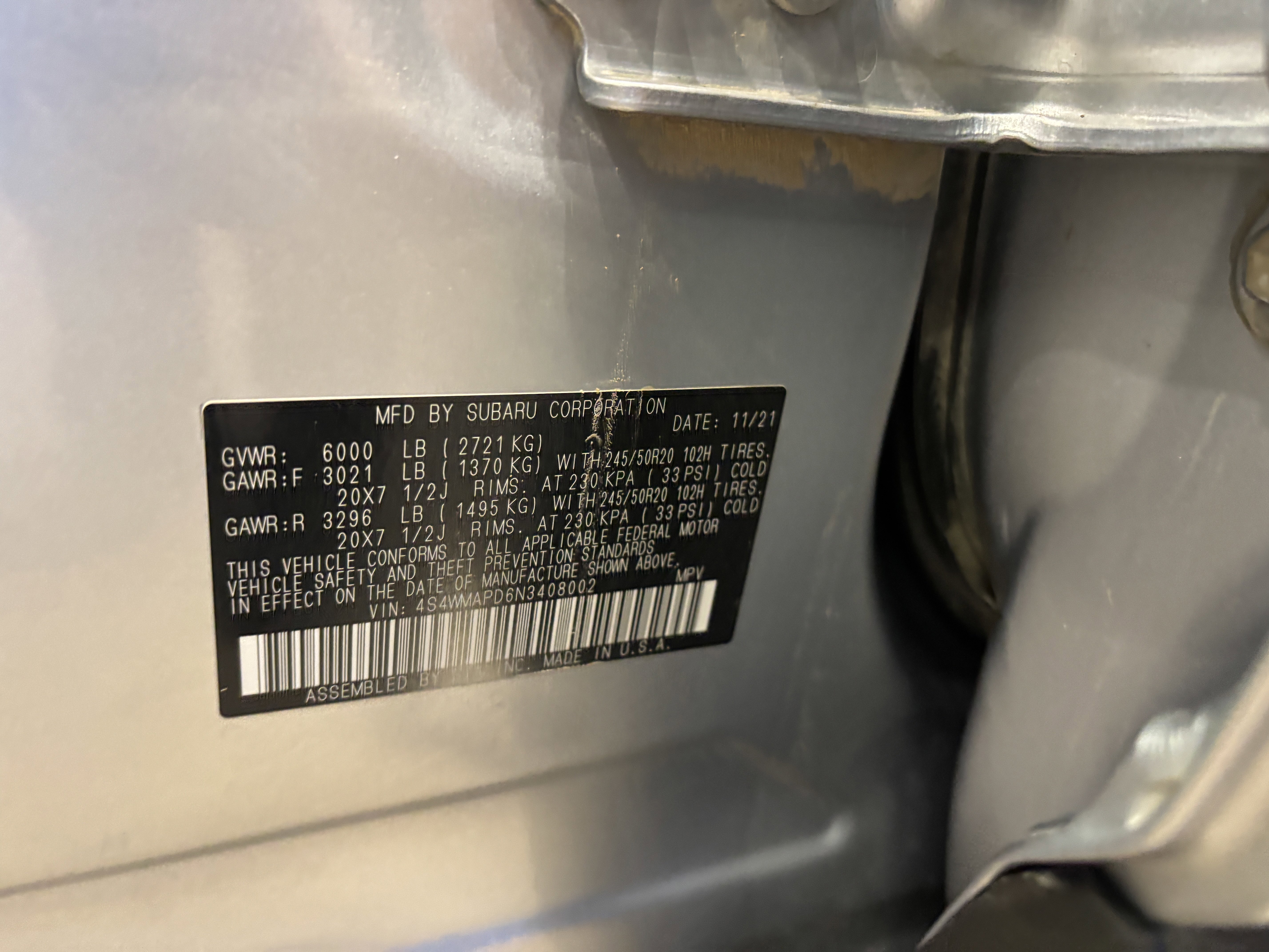 Used 2022 Subaru Ascent Limited w/ Technology Package image 26