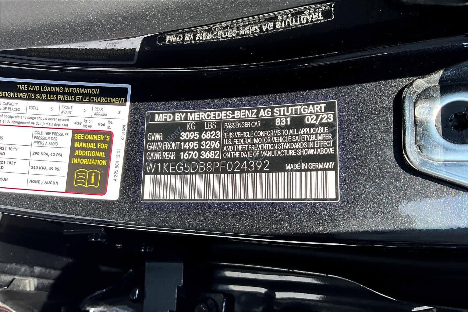 Used 2023 Mercedes-Benz EQE AMG 4MATIC Sedan w/ Pinnacle Trim Package image 32