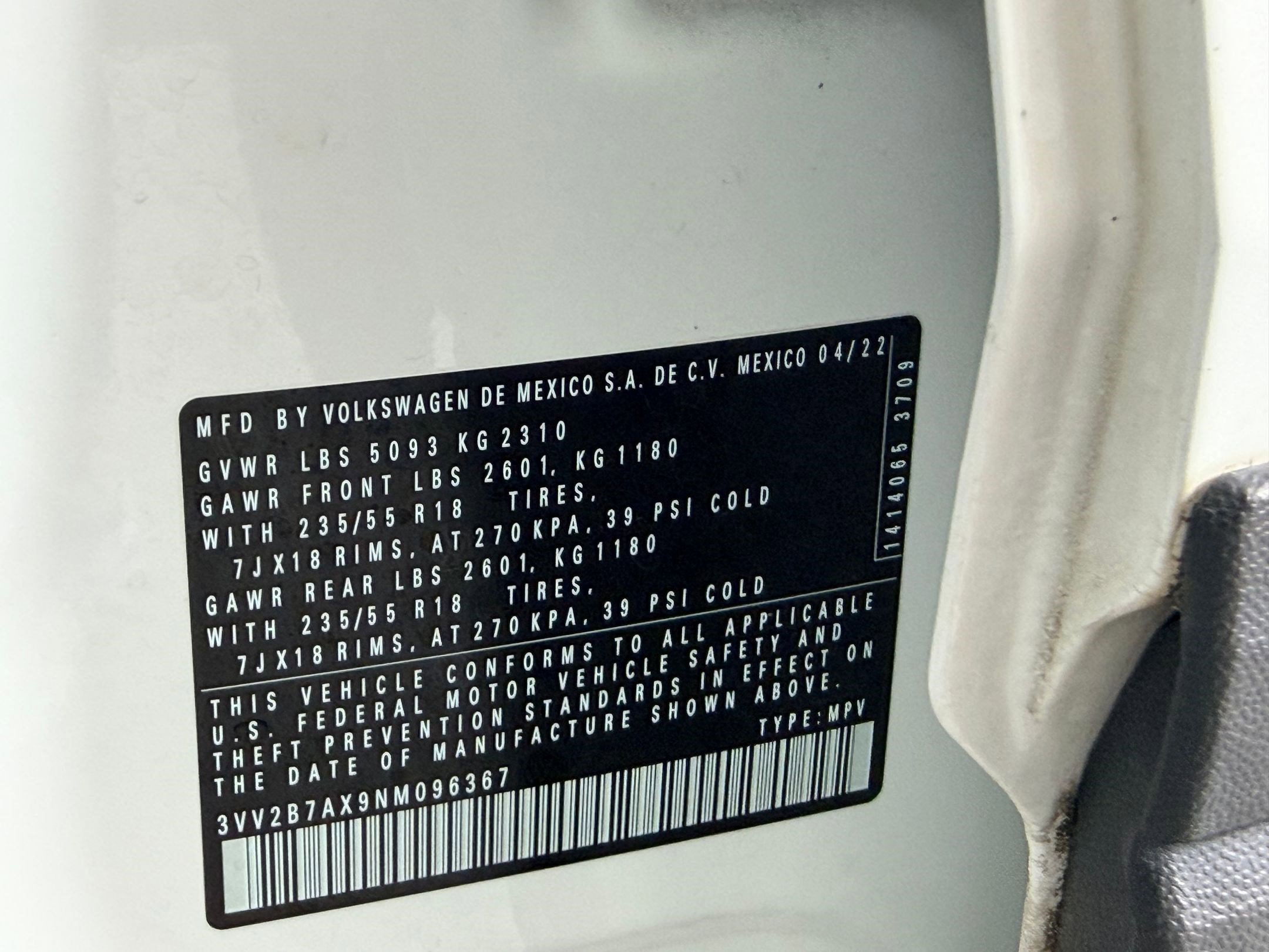 Used 2022 Volkswagen Tiguan SE AWD/4WD image 19