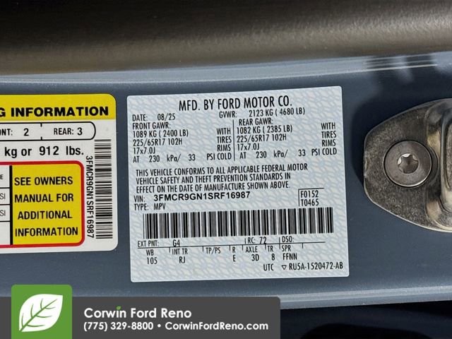 New 2025 Ford Bronco Sport Heritage w/ Convenience Package image 33