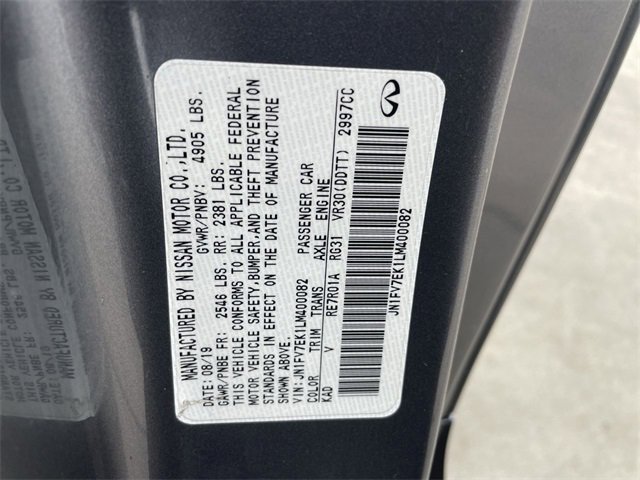 Used 2020 INFINITI Q60 Red Sport 400 image 34