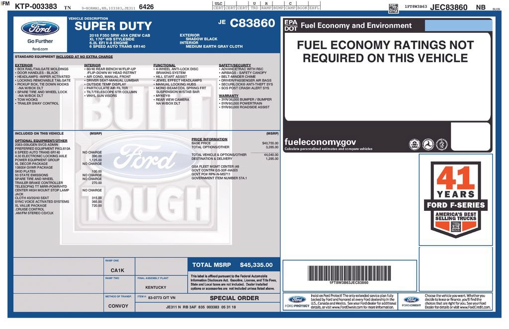 Used 2018 Ford F350 XL AWD/4WD image 33