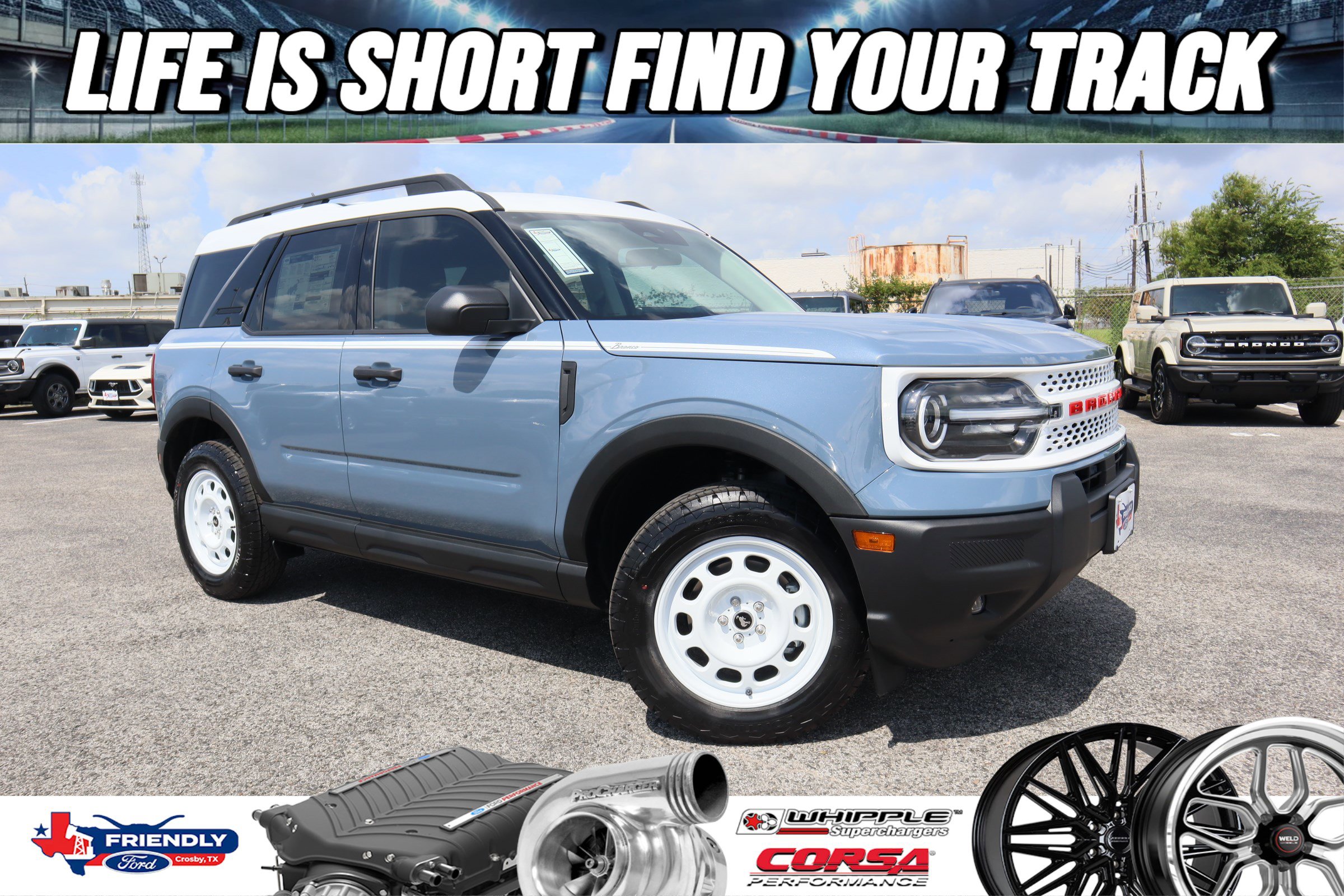 New 2025 Ford Bronco Sport Heritage w/ Convenience Package
