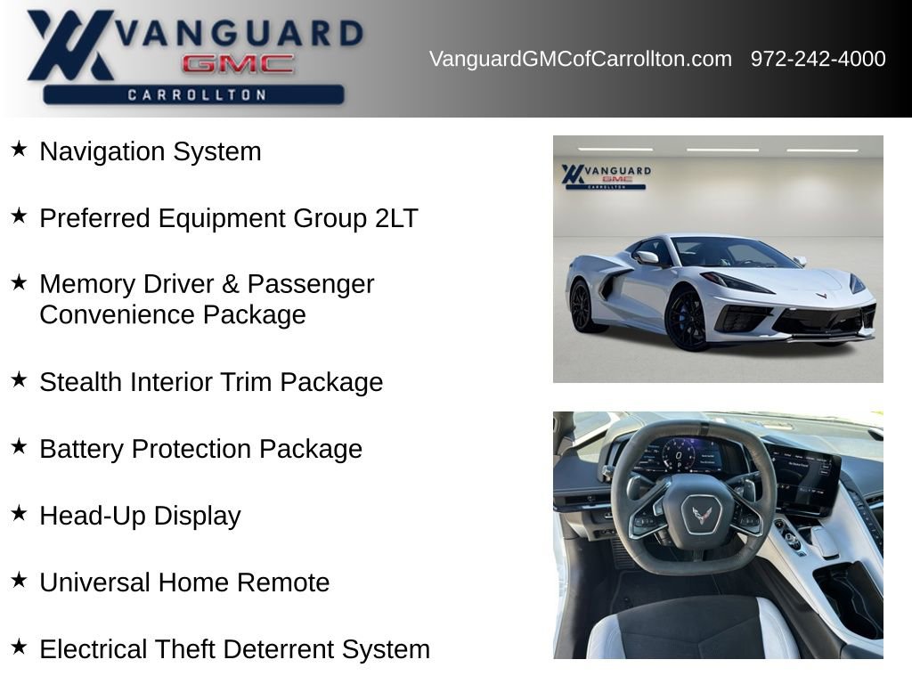 Used 2023 Chevrolet Corvette Stingray Preferred Conv w/ Stealth Interior Trim Package image 6