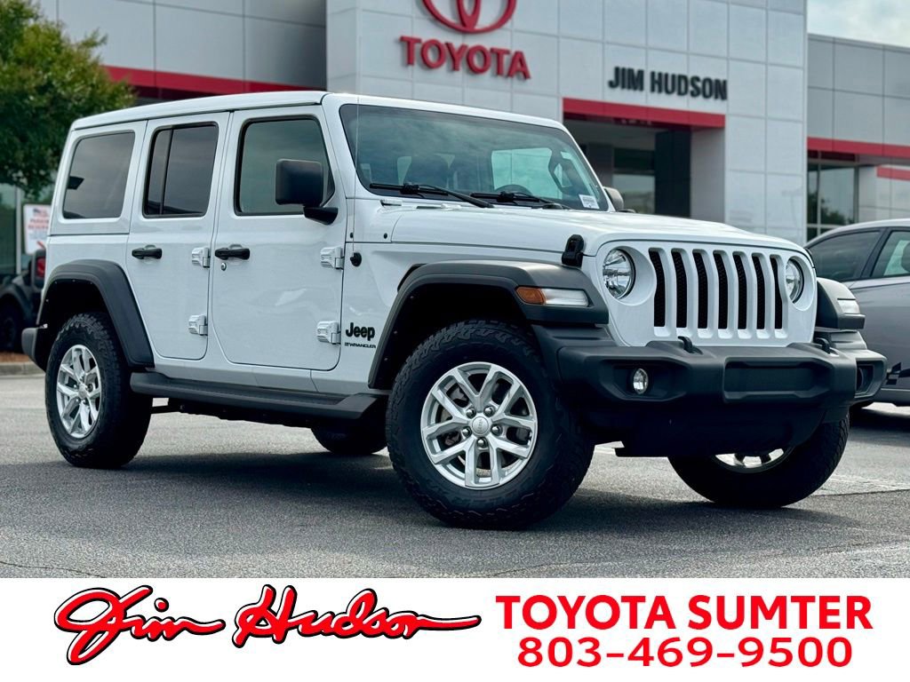 Used 2023 Jeep Wrangler Unlimited Sport w/ Sun And Sound Package AWD/4WD image 1