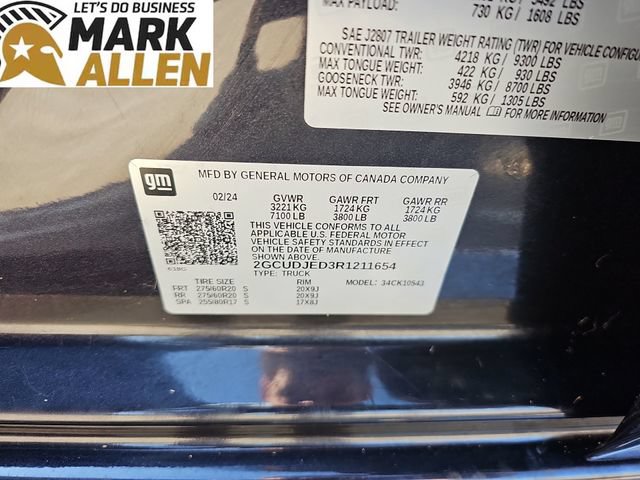 Used 2024 Chevrolet Silverado 1500 High Country w/ Technology Package AWD/4WD image 34