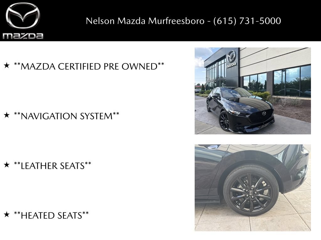 Certified 2025 MAZDA MAZDA3 Hatchback w/Premium Plus Pkg AWD/4WD image 39