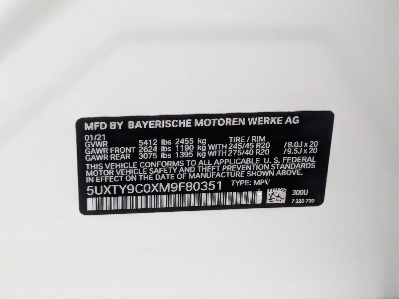 Used 2021 BMW X3 M40i AWD/4WD image 24