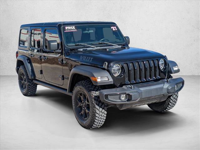 Used 2021 Jeep Wrangler Unlimited Sport AWD/4WD image 3