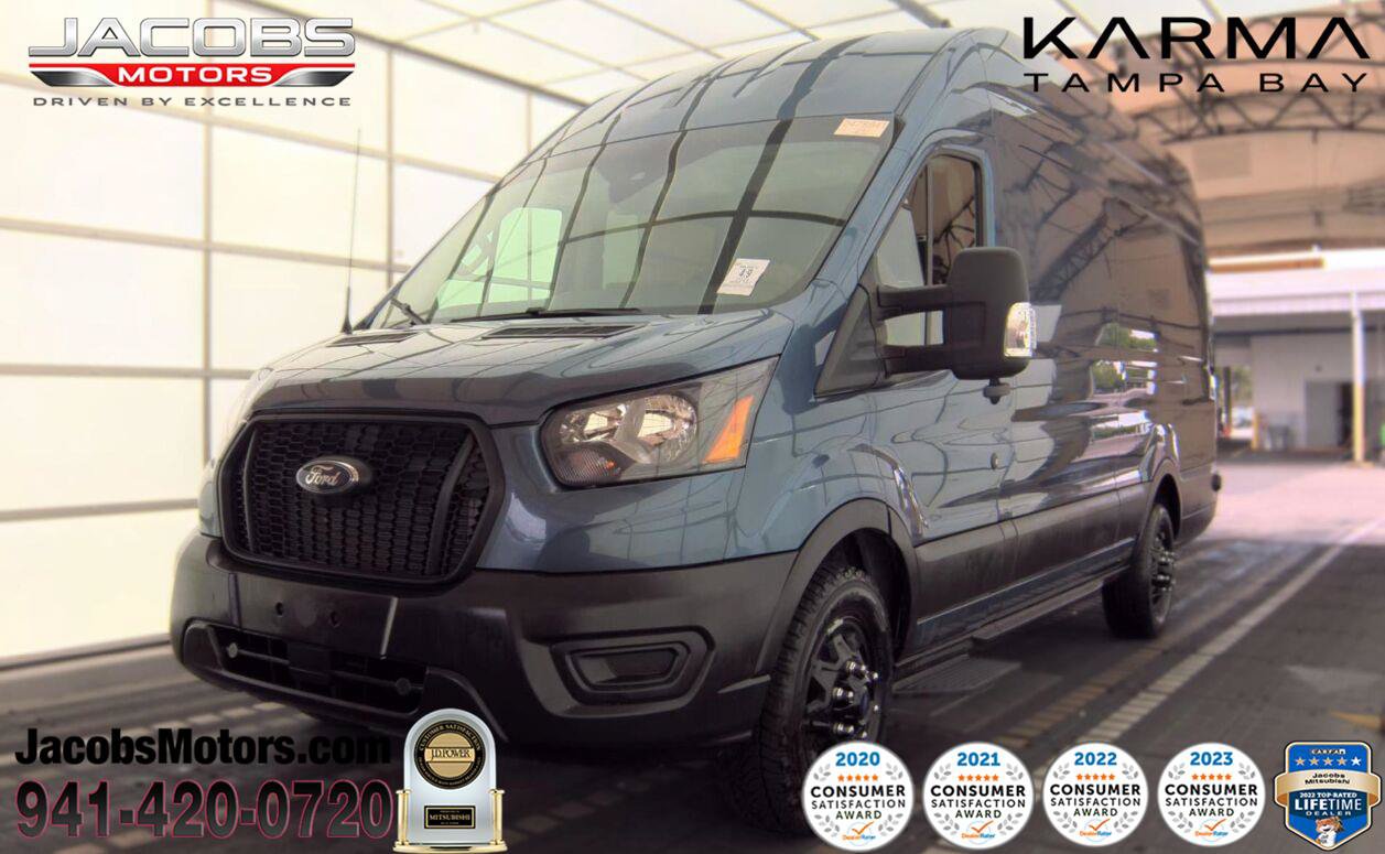 Used 2024 Ford Transit 250 148 High Roof Extended w/ Interior Upgrade Package RWD image 1