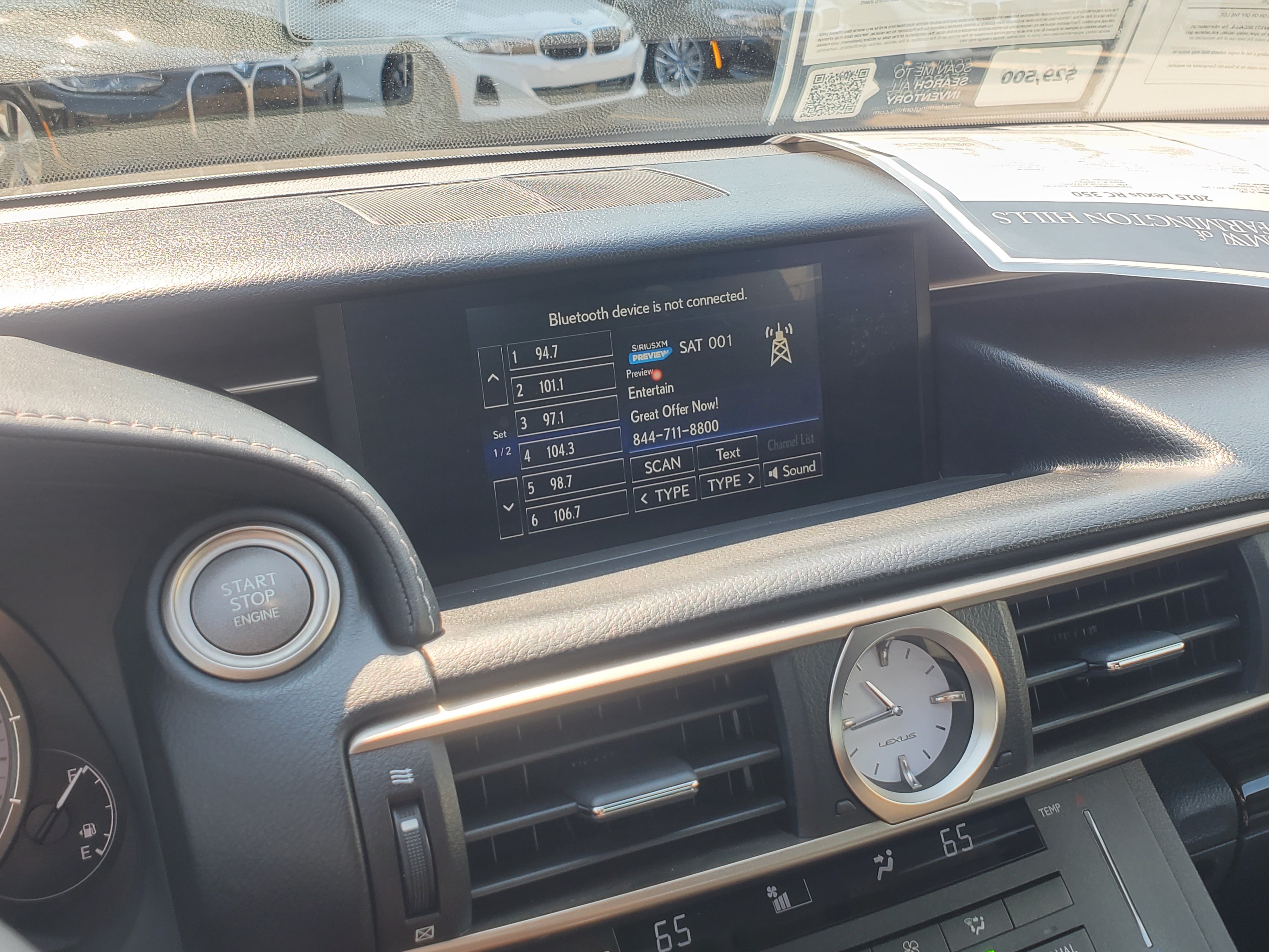 Used 2015 Lexus RC 350 AWD w/ Navigation System Package image 19