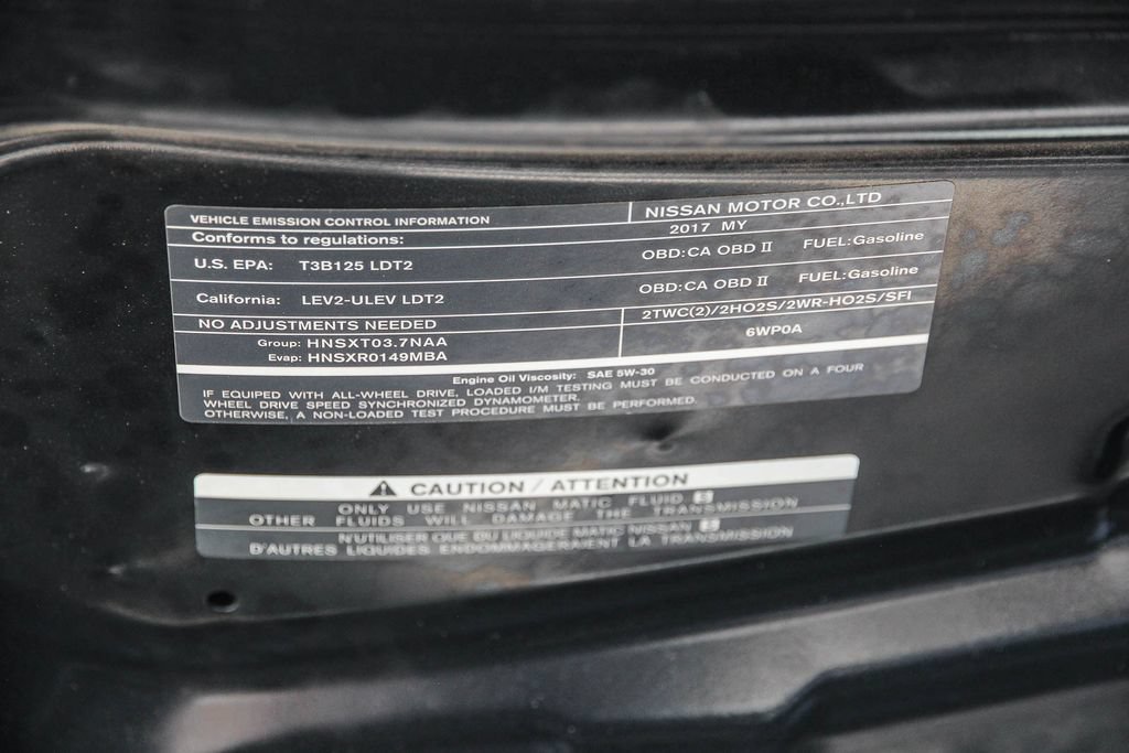 Used 2017 INFINITI QX70 2WD w/ Premium Package image 27