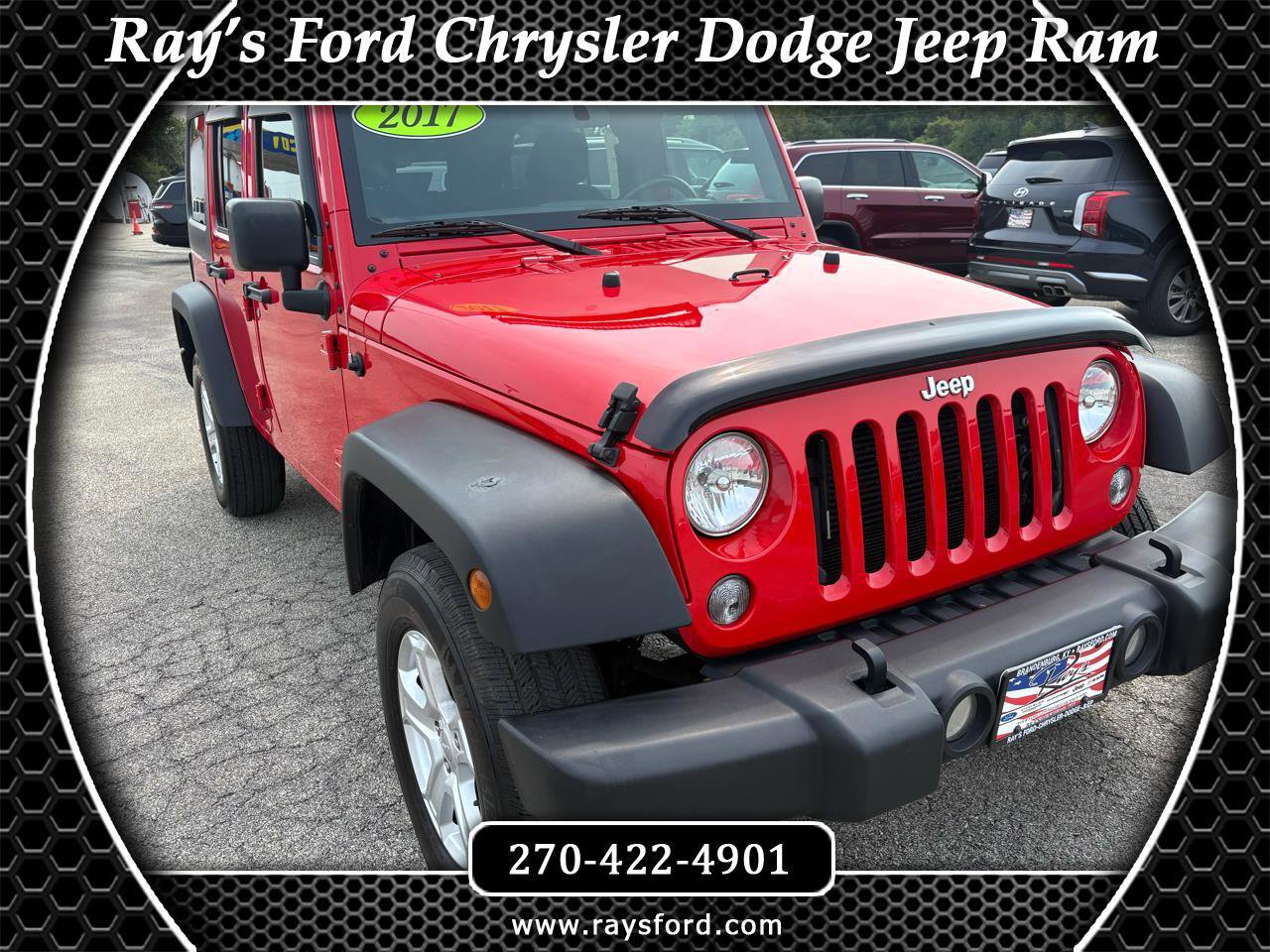Used 2017 Jeep Wrangler Unlimited Sport w/ Connectivity Group