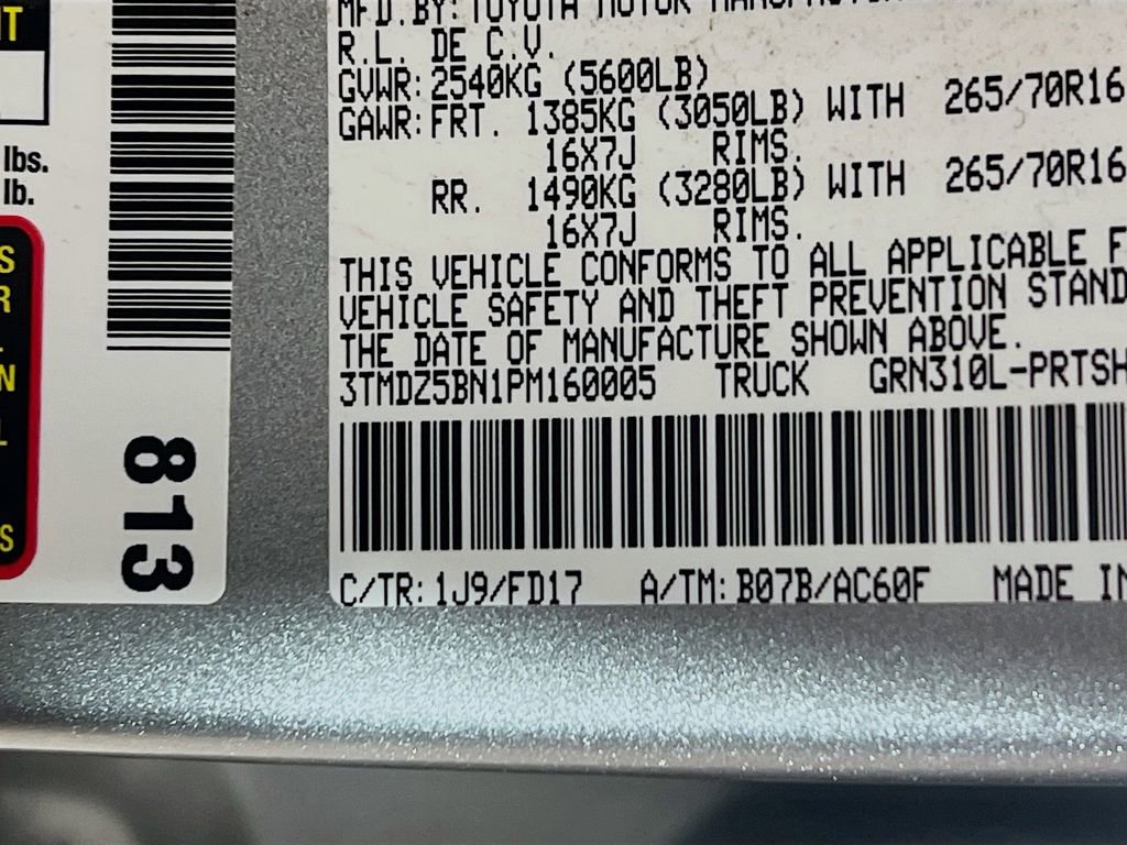 Certified 2023 Toyota Tacoma TRD Off-Road image 28