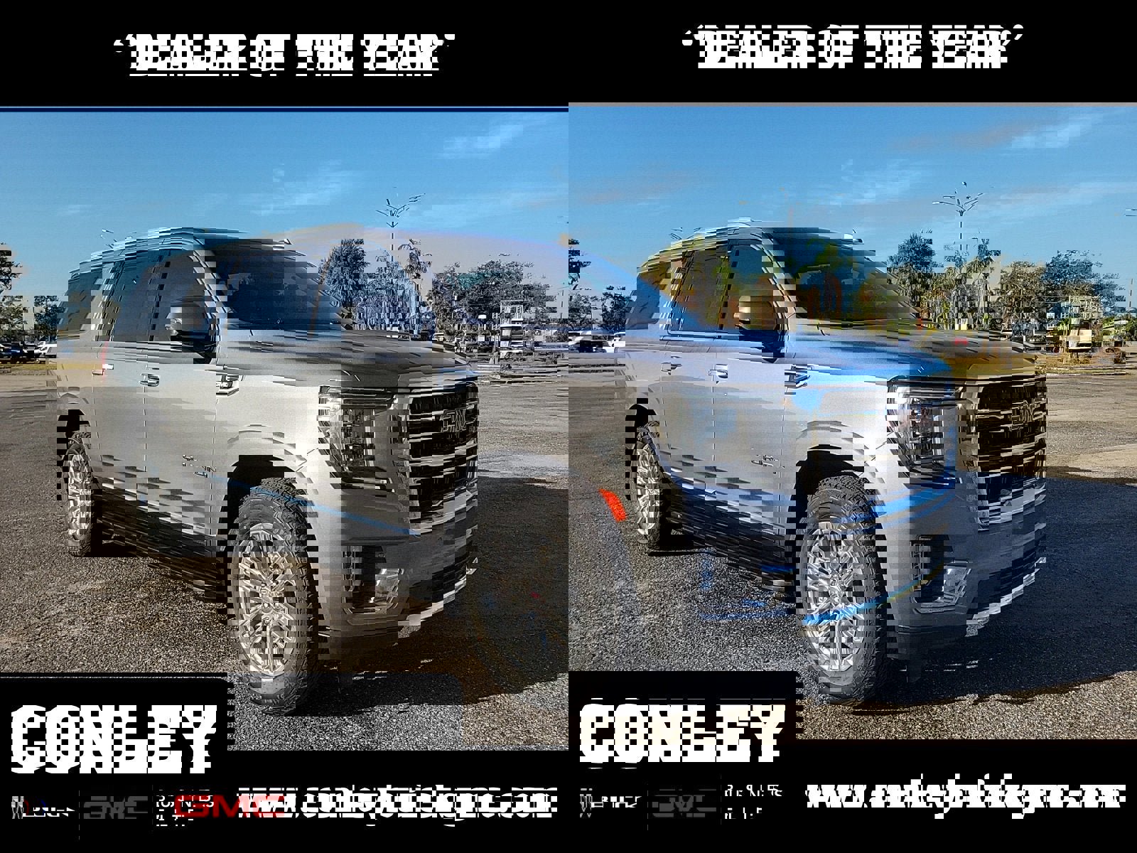 Used 2021 GMC Yukon XL SLT w/ Rear Media and Nav Package image 1