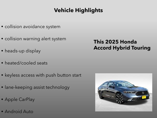 New 2025 Honda Accord Touring image 10