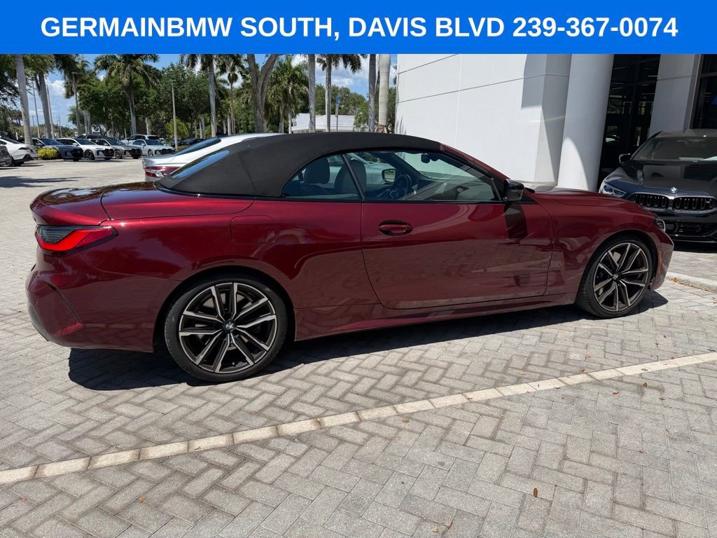 Certified 2024 BMW 430i Convertible w/ M Sport Package RWD image 13