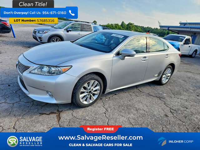 Used 2014 Lexus ES 300h w/ Luxury Package w/Bamboo Trim FWD image 1