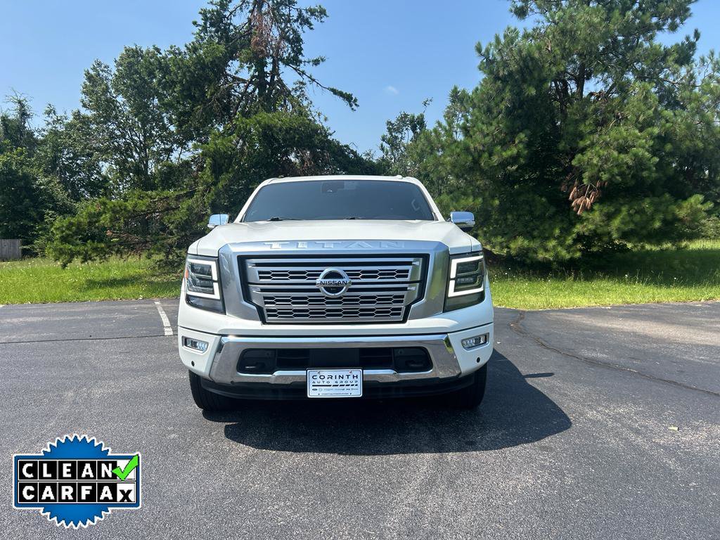 Used 2021 Nissan Titan Platinum Reserve w/ Moonroof Package AWD/4WD image 2