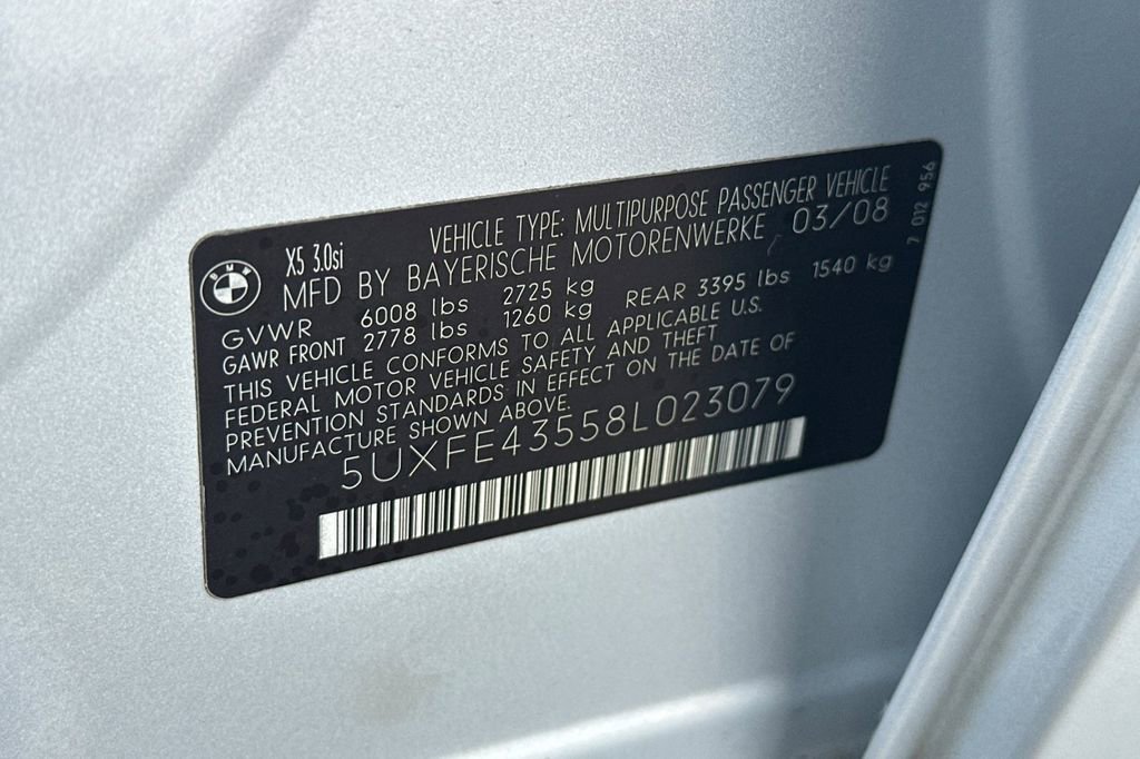 Used 2008 BMW X5 3.0si image 29