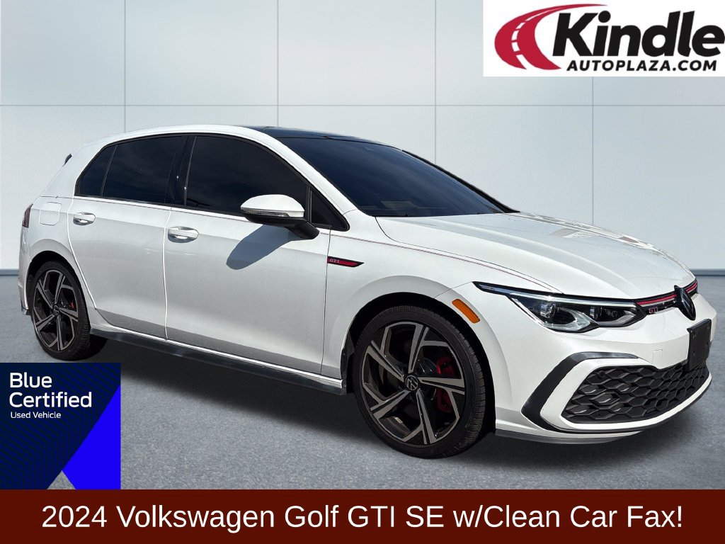 Used 2024 Volkswagen GTI SE w/ SE Leather Seats Package