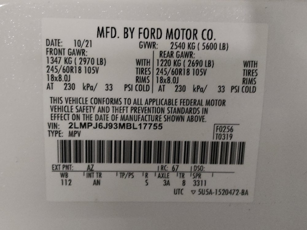 Used 2021 Lincoln Nautilus FWD w/ Equipment Group 101A image 33