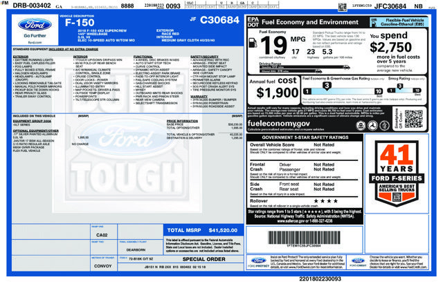 Used 2018 Ford F150 XLT RWD image 6