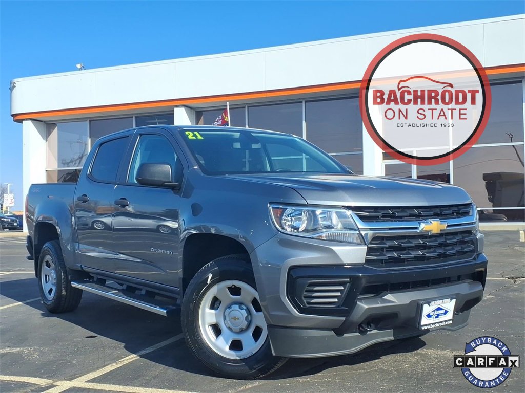 Certified 2021 Chevrolet Colorado W/T w/ WT Convenience Package image 1