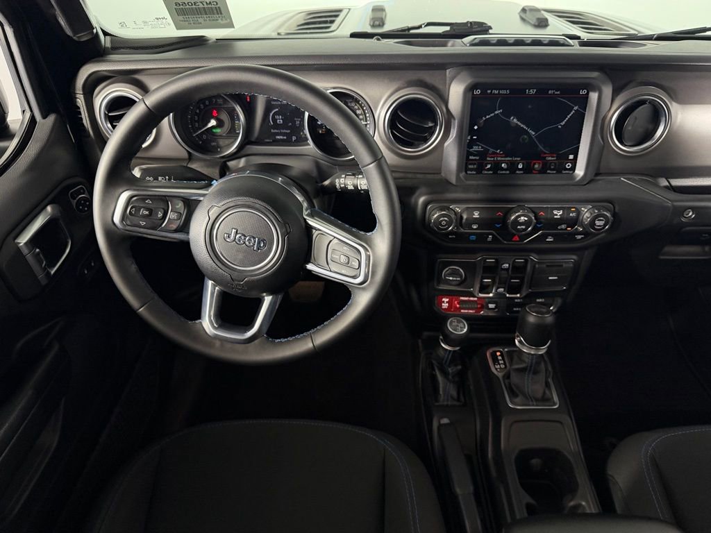 Used 2023 Jeep Wrangler Unlimited Rubicon 4xe w/ Steel Bumper Group image 14