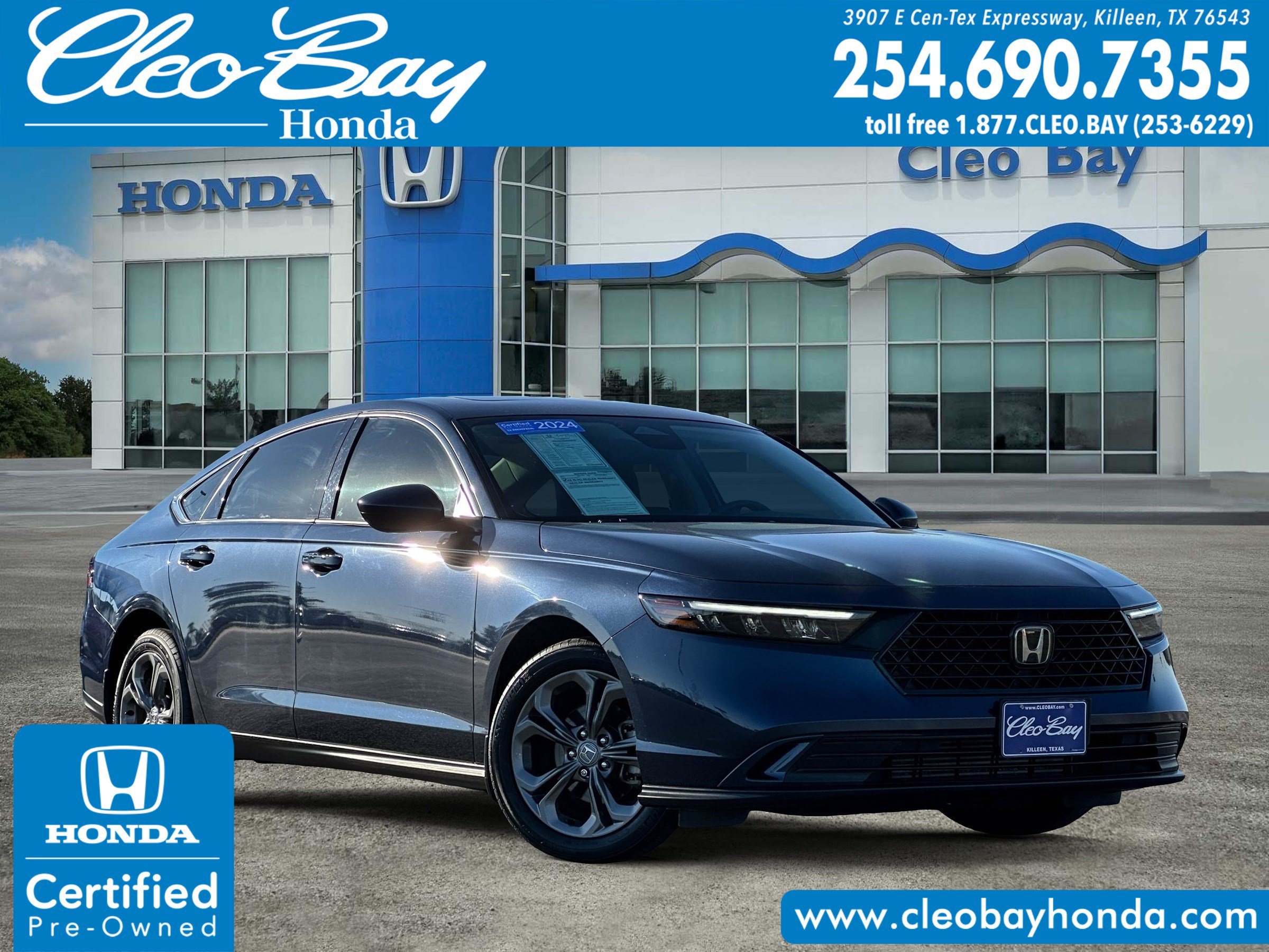 Certified 2024 Honda Accord EX