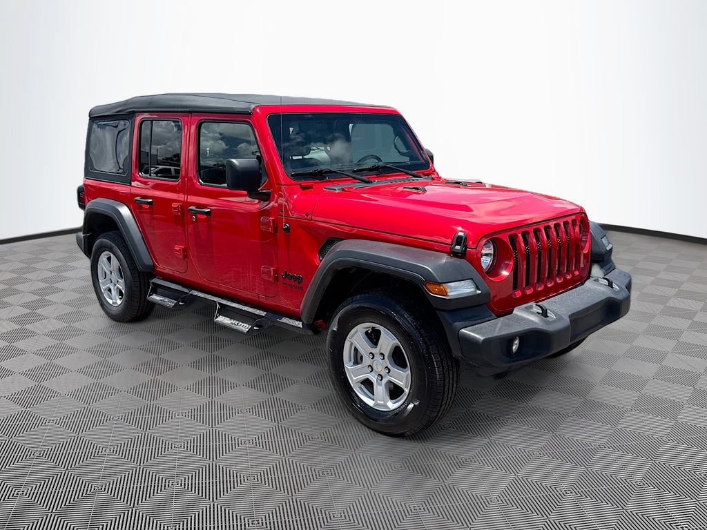 Used 2022 Jeep Wrangler Unlimited Sport AWD/4WD image 4
