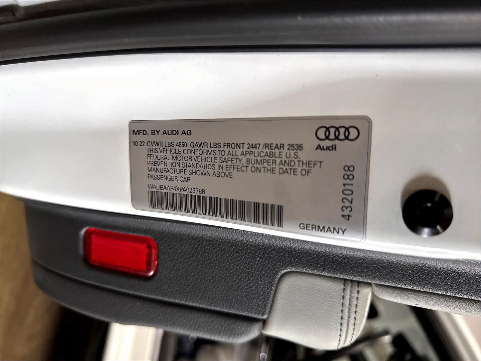 Used 2023 Audi A4 2.0T Premium Plus w/ Premium Plus Package AWD/4WD image 35