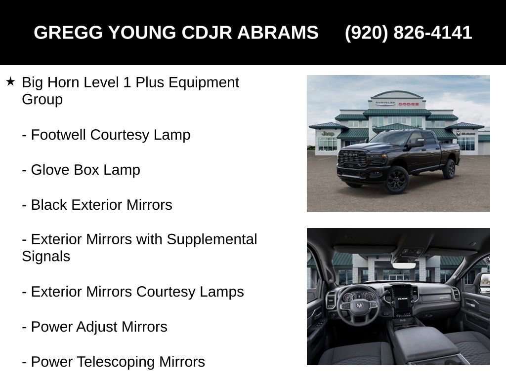 New 2026 RAM 2500 Big Horn image 19