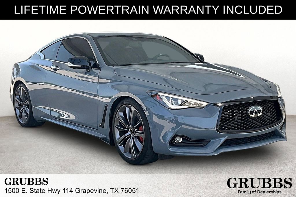 Certified 2022 INFINITI Q60 Red Sport 400 w/ Cargo Package