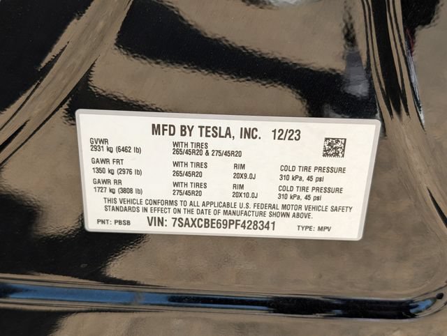 Used 2023 Tesla Model X Plaid AWD/4WD image 28