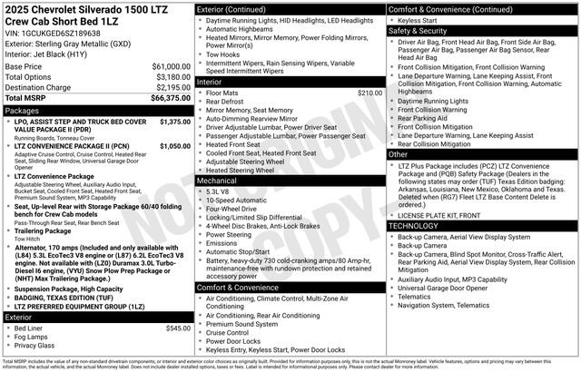 Used 2025 Chevrolet Silverado 1500 LTZ image 12