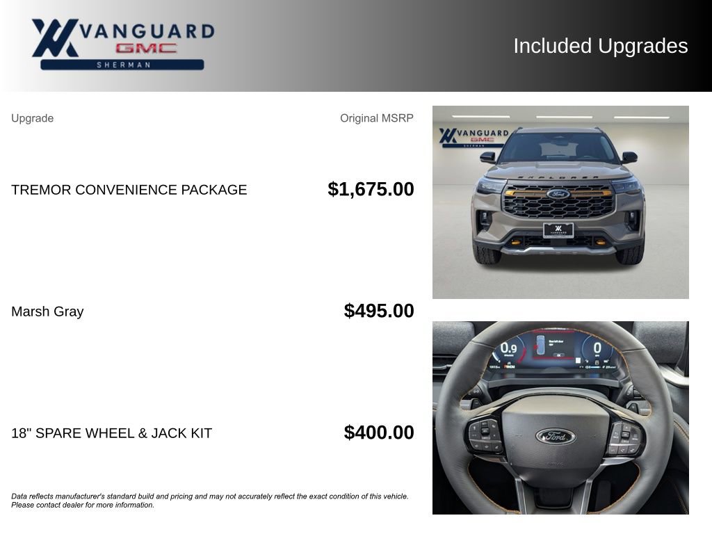 Used 2026 Ford Explorer Tremor w/ Tremor Convenience Package image 9