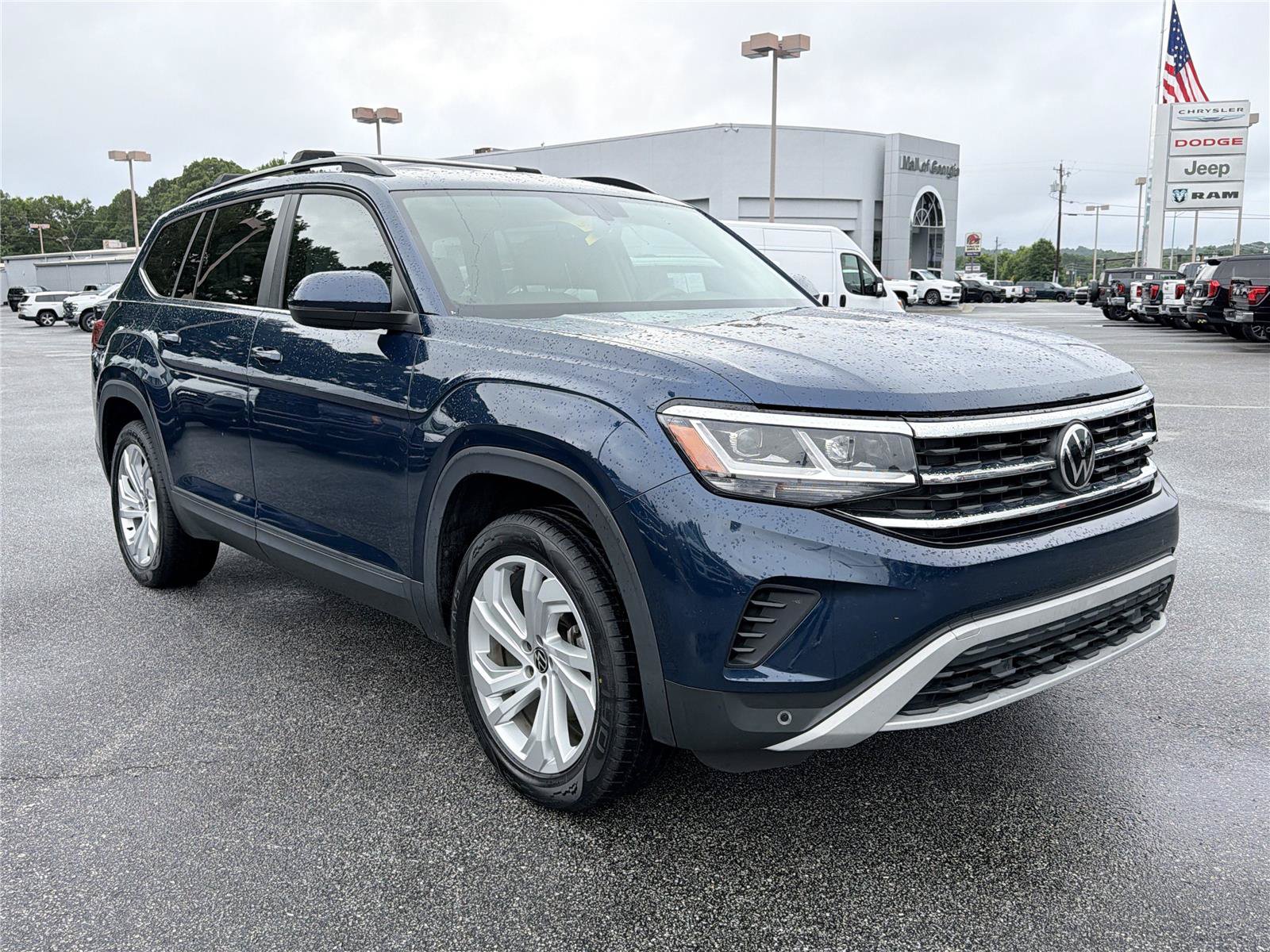 Used 2022 Volkswagen Atlas SE AWD/4WD image 4