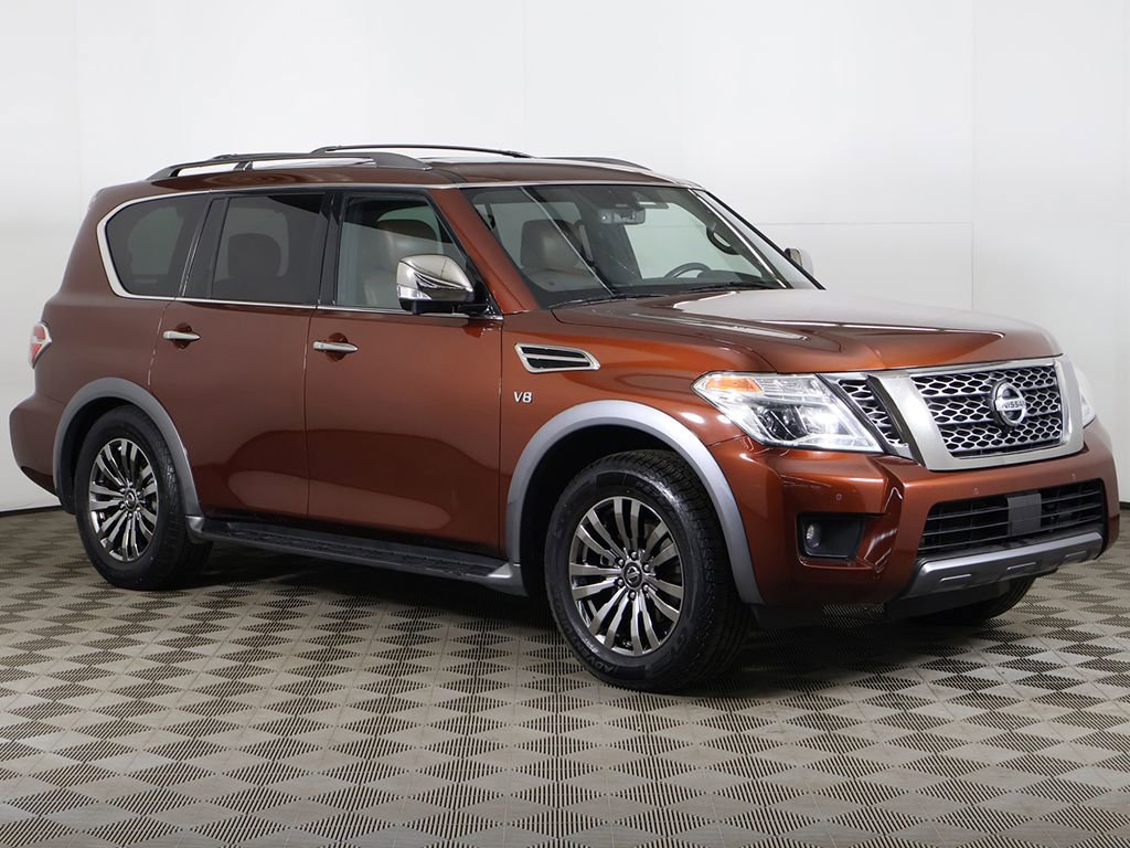Used 2018 Nissan Armada Platinum w/ Captain Seat Package image 64