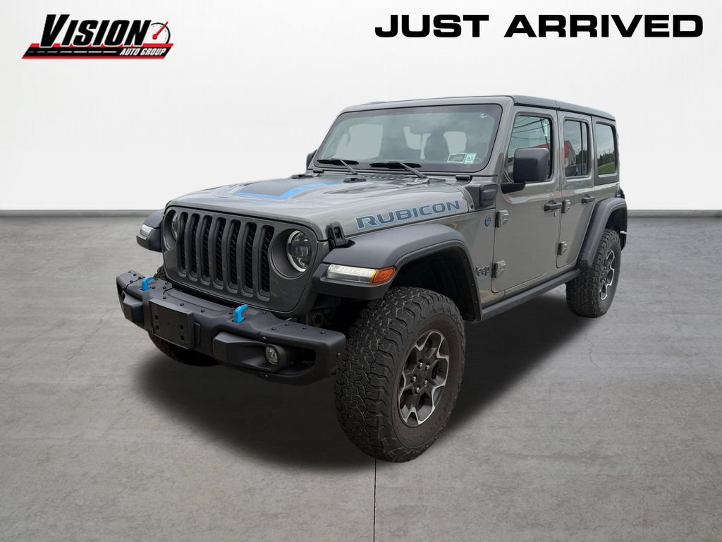 Used 2023 Jeep Wrangler Unlimited Rubicon 4xe w/ Steel Bumper Group