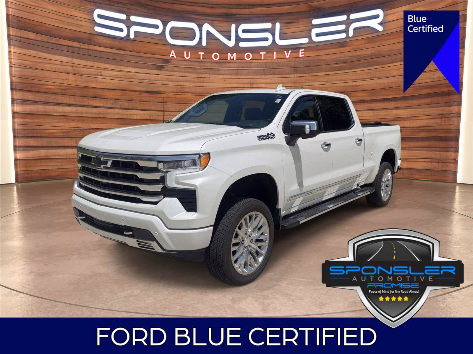 Used 2025 Chevrolet Silverado 1500 High Country w/ High Country Premium Package AWD/4WD image 1