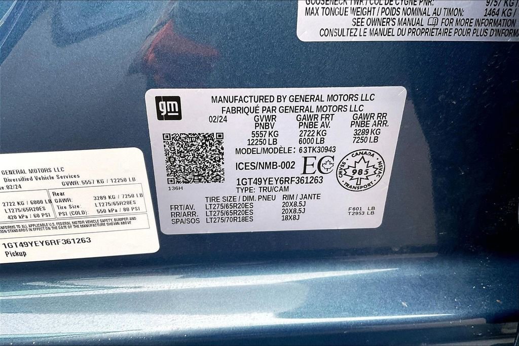 Used 2024 GMC Sierra 3500 Denali Ultimate AWD/4WD image 22
